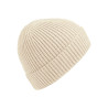 Winter hat - mod. B380:Oatmeal, 97% acrylic / 2% polyester / 1% elastane, One Size